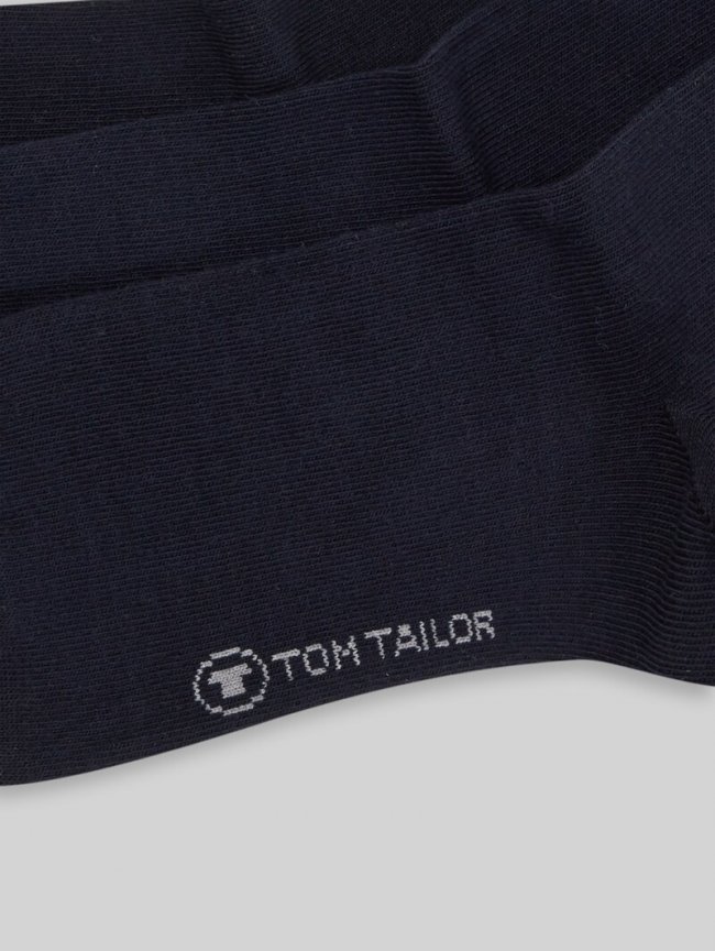 Tom Tailor Dreierpack Basic Socken - Dark Navy Tom Tailor Dreierpack Basic Socken - Dark Navy