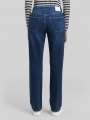 Tom Tailor TTELLA STRAIGHT Jeans - Used Dark Stone Blue Denim Tom Tailor TTELLA STRAIGHT Jeans - Used Dark Stone Blue Denim