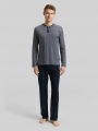 Tom Tailor Pyjama-Set aus Baumwolle - Blue-dark-horizontal Stripe Tom Tailor Pyjama-Set aus Baumwolle - Blue-dark-horizontal Stripe