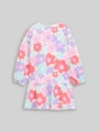 Tom Tailor Sweat-Kleid mit Volants - Colorful Big Floral Design Tom Tailor Sweat-Kleid mit Volants - Colorful Big Floral Design