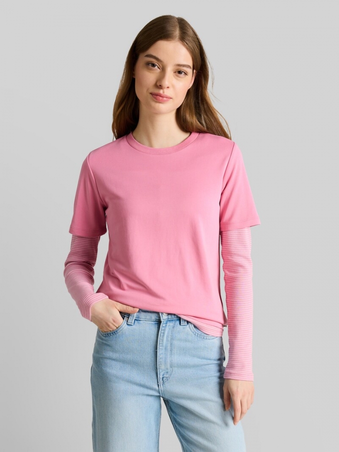 Tom Tailor Loose Fit T-Shirt - Soft Blush Rose Tom Tailor Loose Fit T-Shirt - Soft Blush Rose