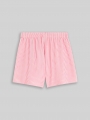 Tom Tailor Shorts mit Streifenmuster - Vertical Pink White Stripe