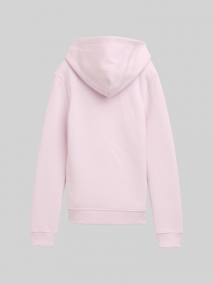 Tom Tailor Hoodie Sweatshirt mit Logo-Print - Breeze Rose Tom Tailor Hoodie Sweatshirt mit Logo-Print - Breeze Rose