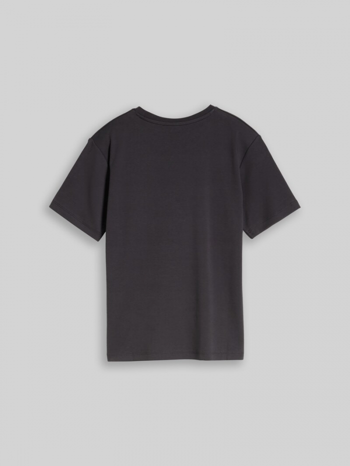 Tom Tailor Basic T-Shirt - Coal Grey Tom Tailor Basic T-Shirt - Coal Grey
