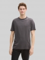 Tom Tailor Basic T-Shirt aus Baumwolle - Tarmac Grey
