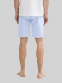 Tom Tailor Pyjama-Shorts aus Baumwolle mit Streifenmuster - Blue-light-stripe Tom Tailor Pyjama-Shorts aus Baumwolle mit Streifenmuster - Blue-light-stripe