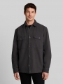 Tom Tailor Overshirt mit Taschen - Tarmac Grey Tom Tailor Overshirt mit Taschen - Tarmac Grey