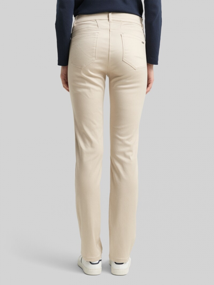 Tom Tailor TTEDDA SLIM Hose - Sand Stone Beige Tom Tailor TTEDDA SLIM Hose - Sand Stone Beige