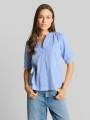 Tom Tailor Bluse aus Baumwolle - Dreamy Blue Tom Tailor Bluse aus Baumwolle - Dreamy Blue