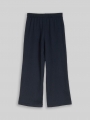 Tom Tailor Wide Leg Hose mit Struktur - Sky Captain Blue Tom Tailor Wide Leg Hose mit Struktur - Sky Captain Blue
