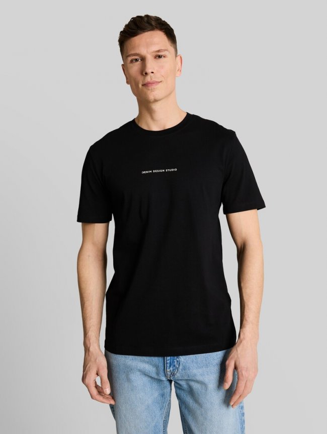Tom Tailor T-Shirt mit Rückenprint - Black Tom Tailor T-Shirt mit Rückenprint - Black