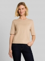 Tom Tailor Strickpullover mit Seidenanteil - Gravel Beige Melange Tom Tailor Strickpullover mit Seidenanteil - Gravel Beige Melange