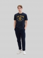 Tom Tailor T-Shirt mit Logo-Print - Dark Blue Tom Tailor T-Shirt mit Logo-Print - Dark Blue