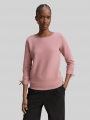 Tom Tailor Slim Fit Sweatshirt mit Raffärmeln - Antique Rose Tom Tailor Slim Fit Sweatshirt mit Raffärmeln - Antique Rose