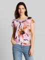 Tom Tailor T-Shirt aus Baumwolle - Big Abstract Flower Print Tom Tailor T-Shirt aus Baumwolle - Big Abstract Flower Print