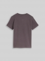 Tom Tailor Henley T-Shirt aus Baumwolle - Dark Urban Grey Tom Tailor Henley T-Shirt aus Baumwolle - Dark Urban Grey