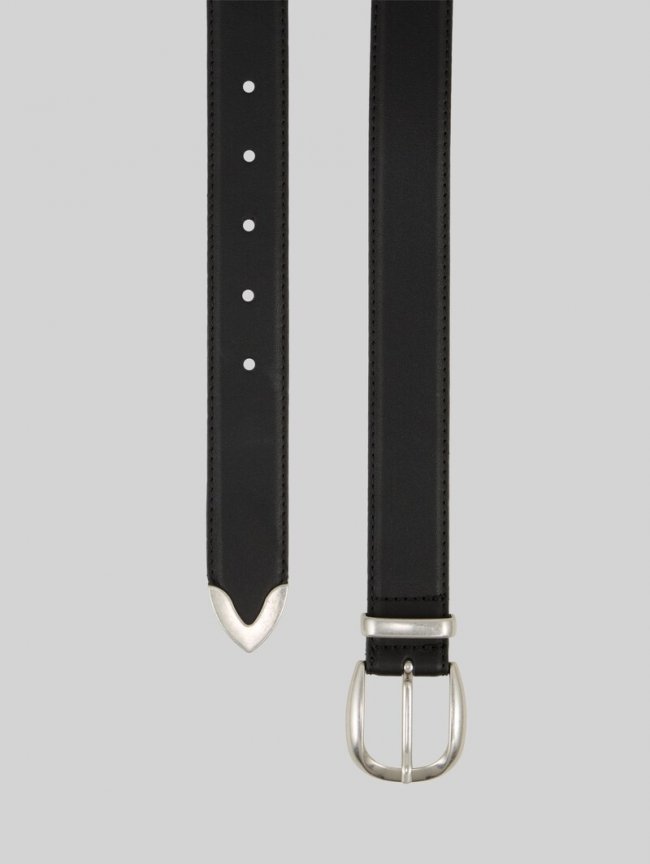 Tom Tailor TTPIPER Ledergürtel mit abgerundeter Dornschließe - Black Uni Tom Tailor TTPIPER Ledergürtel mit abgerundeter Dornschließe - Black Uni