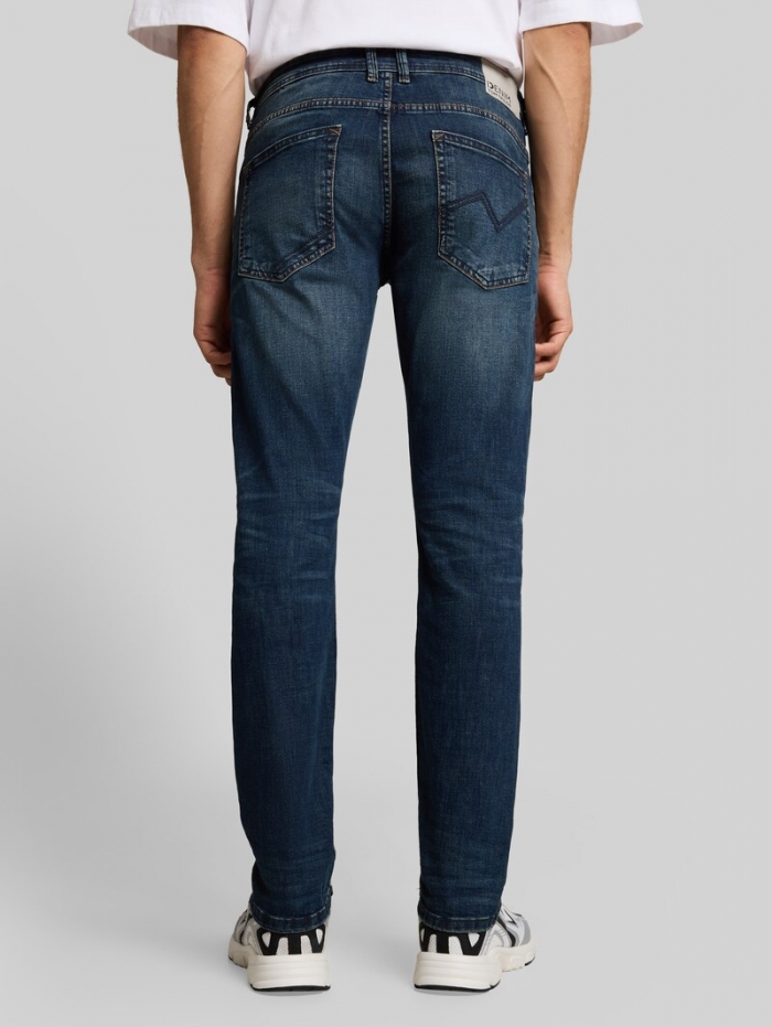 Tom Tailor TTPIERS SLIM Jeans - Dark Stone Wash Denim Tom Tailor TTPIERS SLIM Jeans - Dark Stone Wash Denim