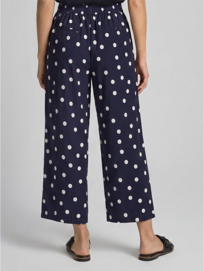 Tom Tailor Culotte aus Viskose - Navy Big Dot Design Tom Tailor Culotte aus Viskose - Navy Big Dot Design