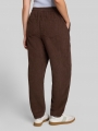 Tom Tailor Barrel Cordhose mit Kordelzug - Cool Dark Brown Tom Tailor Barrel Cordhose mit Kordelzug - Cool Dark Brown