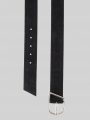 Tom Tailor TTBETH Velourledergürtel mit abgerundeter Dornschließe - Black Uni Tom Tailor TTBETH Velourledergürtel mit abgerundeter Dornschließe - Black Uni