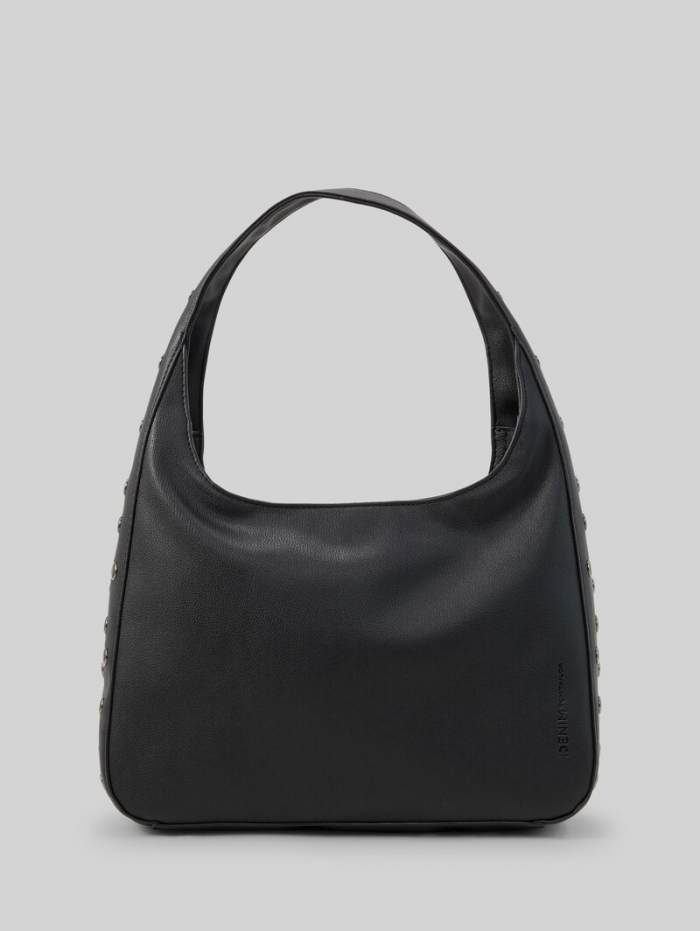Tom Tailor TTJACARDA L Beuteltasche mit Nieten - Schwarz / Black Tom Tailor TTJACARDA L Beuteltasche mit Nieten - Schwarz / Black