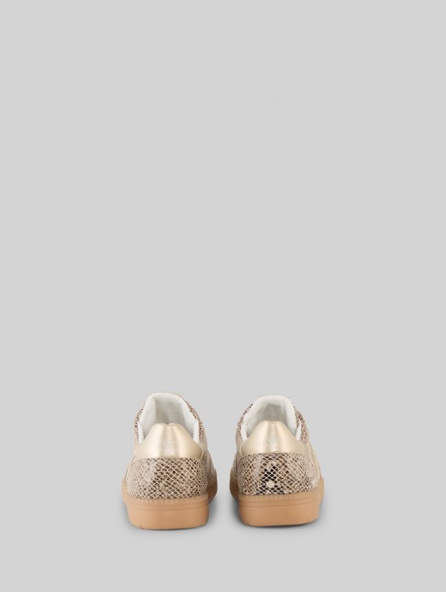Tom Tailor Sneaker mit Animal-Print - Beige Multi Tom Tailor Sneaker mit Animal-Print - Beige Multi