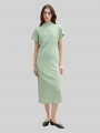 Tom Tailor Midi-Kleid mit Stehkragen - Fresh Mint Green Tom Tailor Midi-Kleid mit Stehkragen - Fresh Mint Green