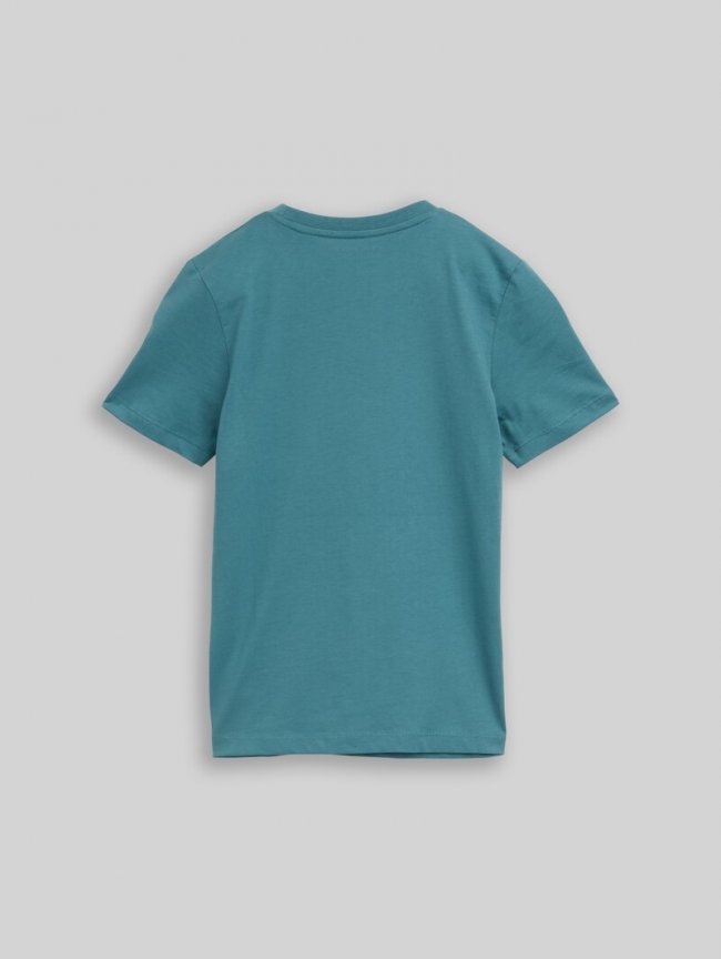 Tom Tailor Slim Fit T-Shirt - Pastel Teal Tom Tailor Slim Fit T-Shirt - Pastel Teal
