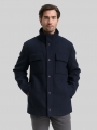 Tom Tailor 2-in-1 Wolljacke mit abnehmbarer Innenjacke - Sky Captain Blue Tom Tailor 2-in-1 Wolljacke mit abnehmbarer Innenjacke - Sky Captain Blue