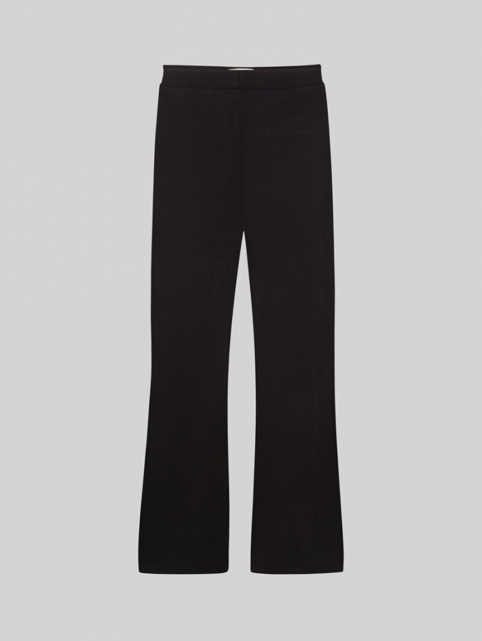 Tom Tailor Flared Leggings mit elastischem Bund - Deep Black Tom Tailor Flared Leggings mit elastischem Bund - Deep Black