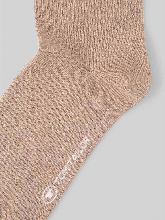 Tom Tailor Socken im 6er-Pack - Warm Brown Melange Tom Tailor Socken im 6er-Pack - Warm Brown Melange
