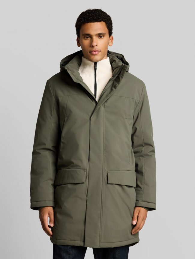 Tom Tailor Relaxed Fit Parka mit abnehmbarer Kapuze - Urban Olive Green Tom Tailor Relaxed Fit Parka mit abnehmbarer Kapuze - Urban Olive Green