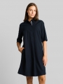 Tom Tailor Blusenkleid mit Eingriffstaschen - Sky Captain Blue Tom Tailor Blusenkleid mit Eingriffstaschen - Sky Captain Blue