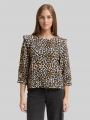 Tom Tailor Loose Fit Bluse - Leo Print Tom Tailor Loose Fit Bluse - Leo Print