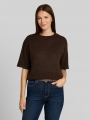 Tom Tailor Cosy Strickpullover mit Alpaka-Anteil - Java Dark Brown Melange Tom Tailor Cosy Strickpullover mit Alpaka-Anteil - Java Dark Brown Melange