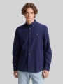 Tom Tailor Oxford Hemd mit Logo-Stickerei - Dark Blueberry Tom Tailor Oxford Hemd mit Logo-Stickerei - Dark Blueberry