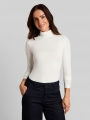 Tom Tailor Basic Rollkragenshirt - Whisper White Tom Tailor Basic Rollkragenshirt - Whisper White
