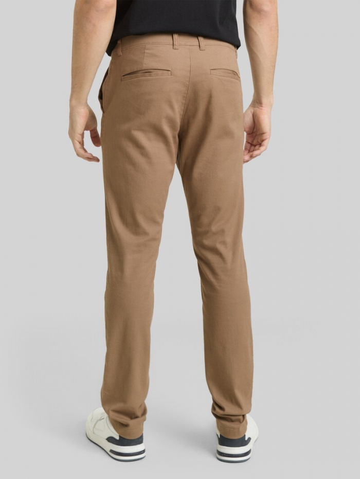 Tom Tailor TTTRAVIS SLIM Chino Hose - Caribou Beige Tom Tailor TTTRAVIS SLIM Chino Hose - Caribou Beige