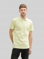 Tom Tailor Piqué Poloshirt mit Stretch - Lime Green Two Tone Pique Tom Tailor Piqué Poloshirt mit Stretch - Lime Green Two Tone Pique