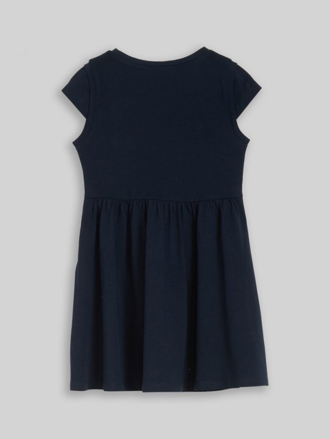 Tom Tailor Mini-Kleid mit Wendepailletten - Sky Captain Blue Tom Tailor Mini-Kleid mit Wendepailletten - Sky Captain Blue