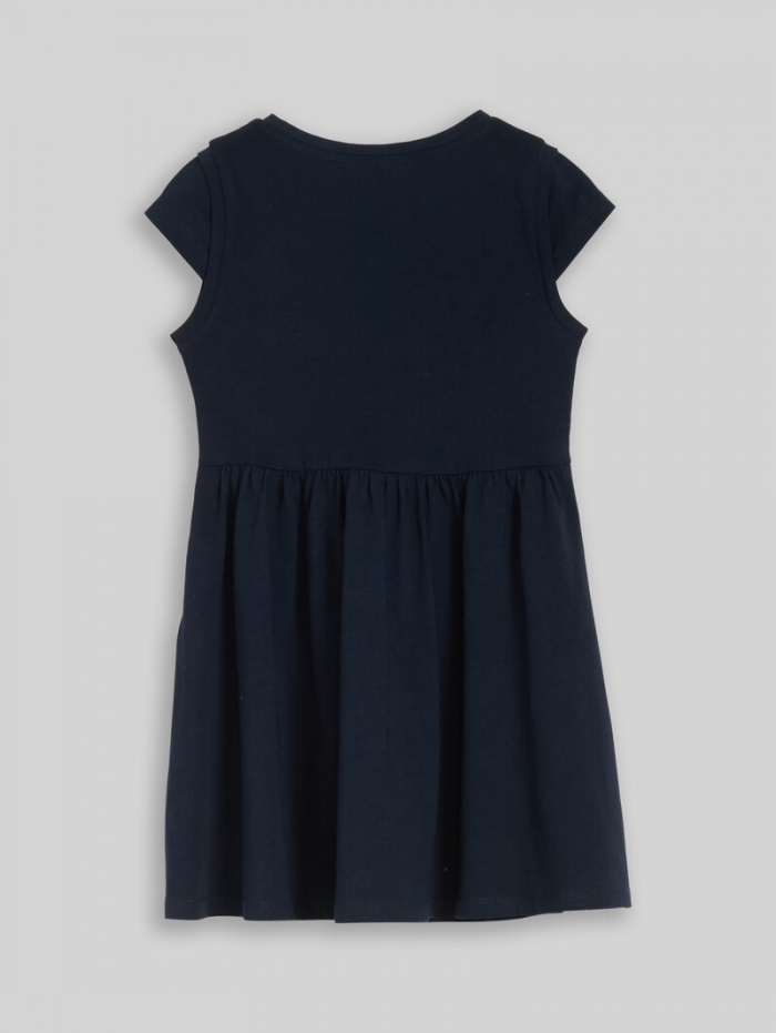 Tom Tailor Mini-Kleid mit Wendepailletten - Sky Captain Blue