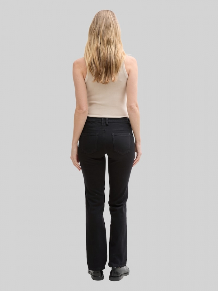 Tom Tailor TTALEXA STRAIGHT Jeans - Black Denim Tom Tailor TTALEXA STRAIGHT Jeans - Black Denim