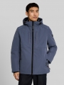 Tom Tailor Funktionsjacke mit abnehmbarer Kapuze - Vintage Indigo Blue Tom Tailor Funktionsjacke mit abnehmbarer Kapuze - Vintage Indigo Blue