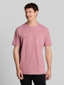 Tom Tailor T-Shirt mit Waffelstruktur - Dusty Rose Tom Tailor T-Shirt mit Waffelstruktur - Dusty Rose