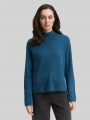 Tom Tailor Strickpullover mit Kaschmir-Anteil - Dark Petrol Melange