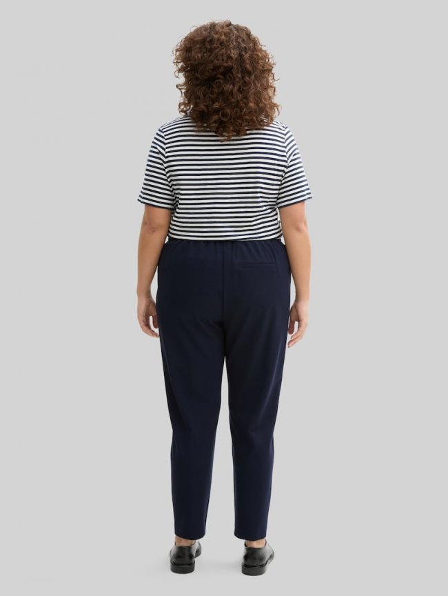 Tom Tailor Plus Size - Loose Fit Hose - Sky Captain Blue Tom Tailor Plus Size - Loose Fit Hose - Sky Captain Blue