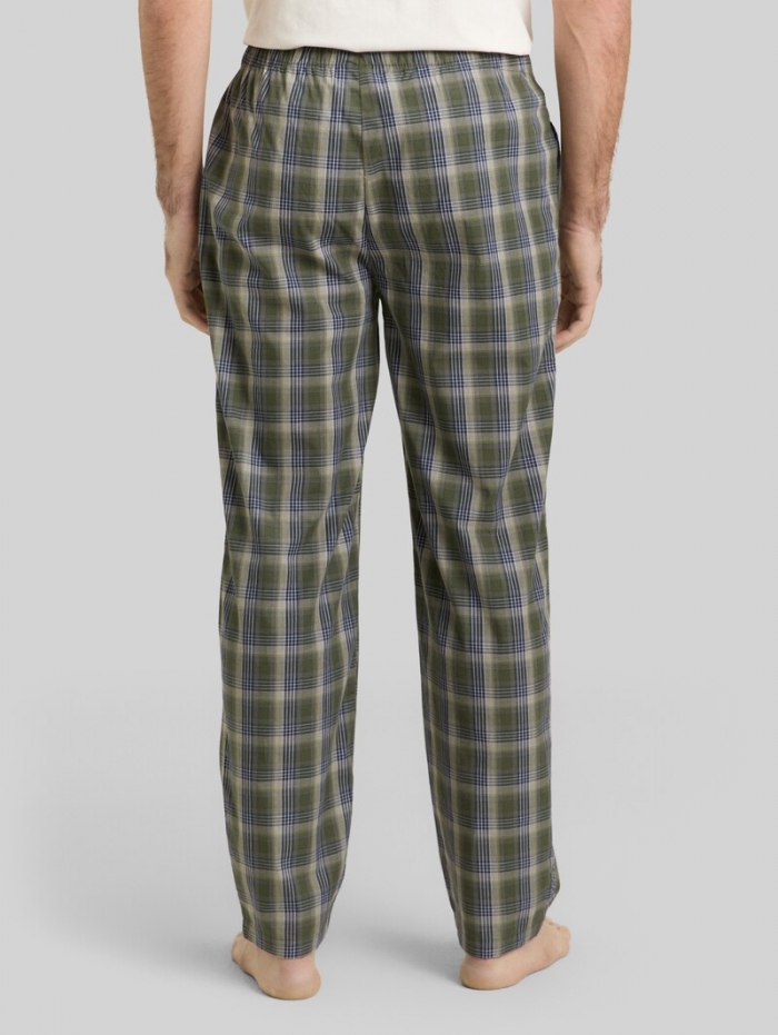 Tom Tailor Pyjama-Hose aus Baumwolle - Green-dark-check Tom Tailor Pyjama-Hose aus Baumwolle - Green-dark-check