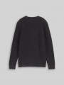 Tom Tailor Strickpullover in Melange-Optik - Coal Grey Tom Tailor Strickpullover in Melange-Optik - Coal Grey