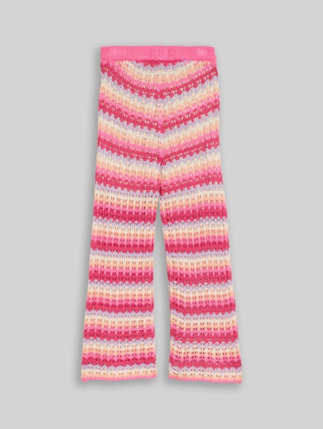 Tom Tailor Wide Leg Strickhose mit Streifen - Multicolor Stripe Tom Tailor Wide Leg Strickhose mit Streifen - Multicolor Stripe